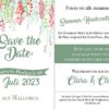 Save the Date Blumenregen – Bild 2
