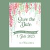 Save the Date Blumenregen